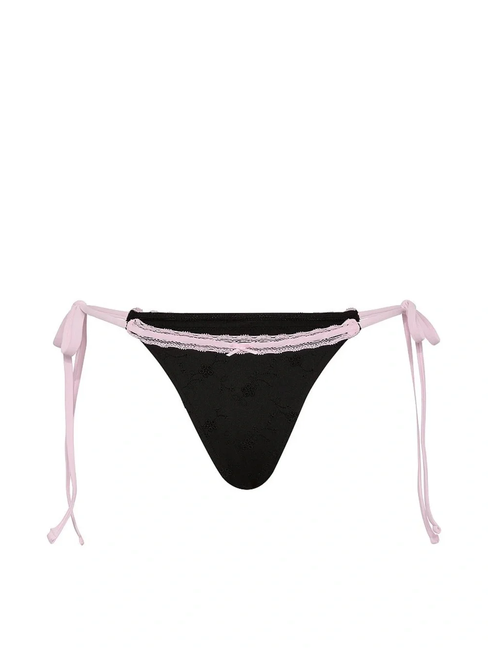 Pink x Frankie’s bikinis ROSEMARY EYELET ITSY bottom